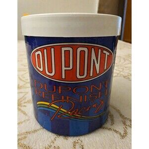 Vintage DuPont Refinish Racing 24 Jeff Gordon Insulated Cooler Cup Mug NASCAR